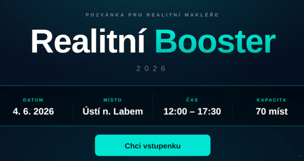 Realitní booster 2026: Nakopněte svou realitní kariéru a získejte náskok v době umělé inteligence